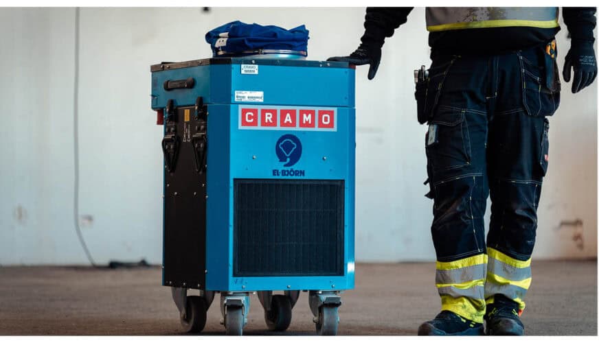 Cramo byter hjälmfärg – blir successivt Boels Rental