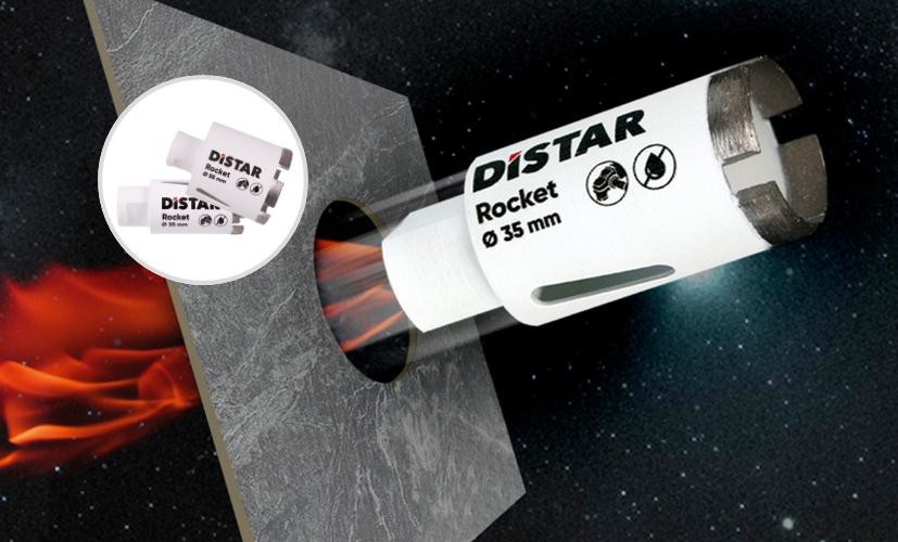 Tuggar sig igenom tjock granitkeramik