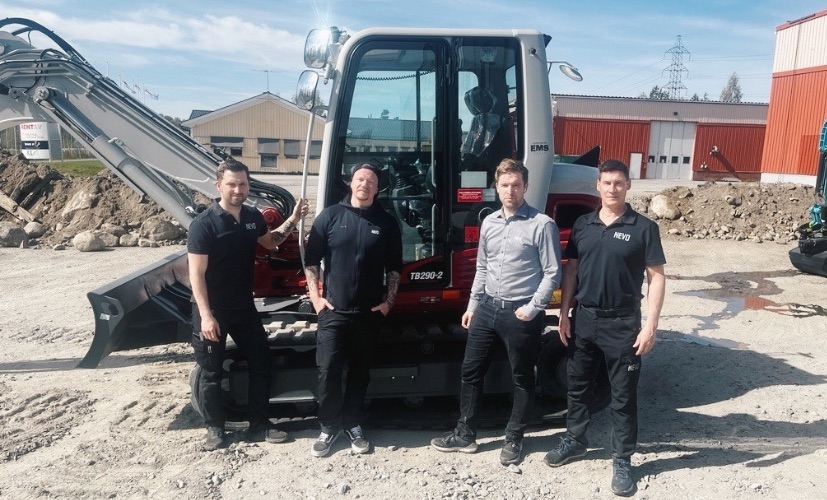 EMS utökar sin rikstäckande närvaro för försäljning och service av entreprenadmaskiner från Takeuchi
