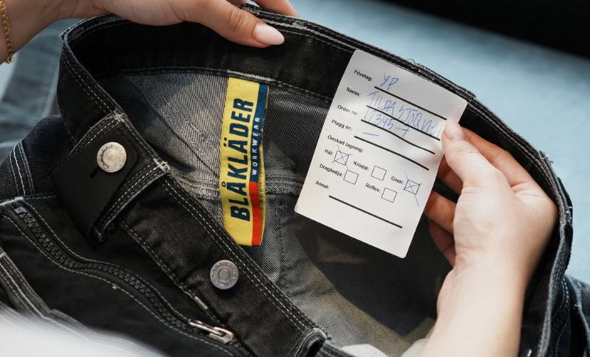 Ny reparationstjänst från Blåkläder