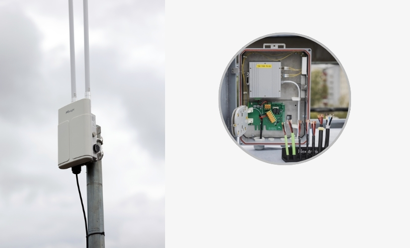 El och fiber i samma kabel