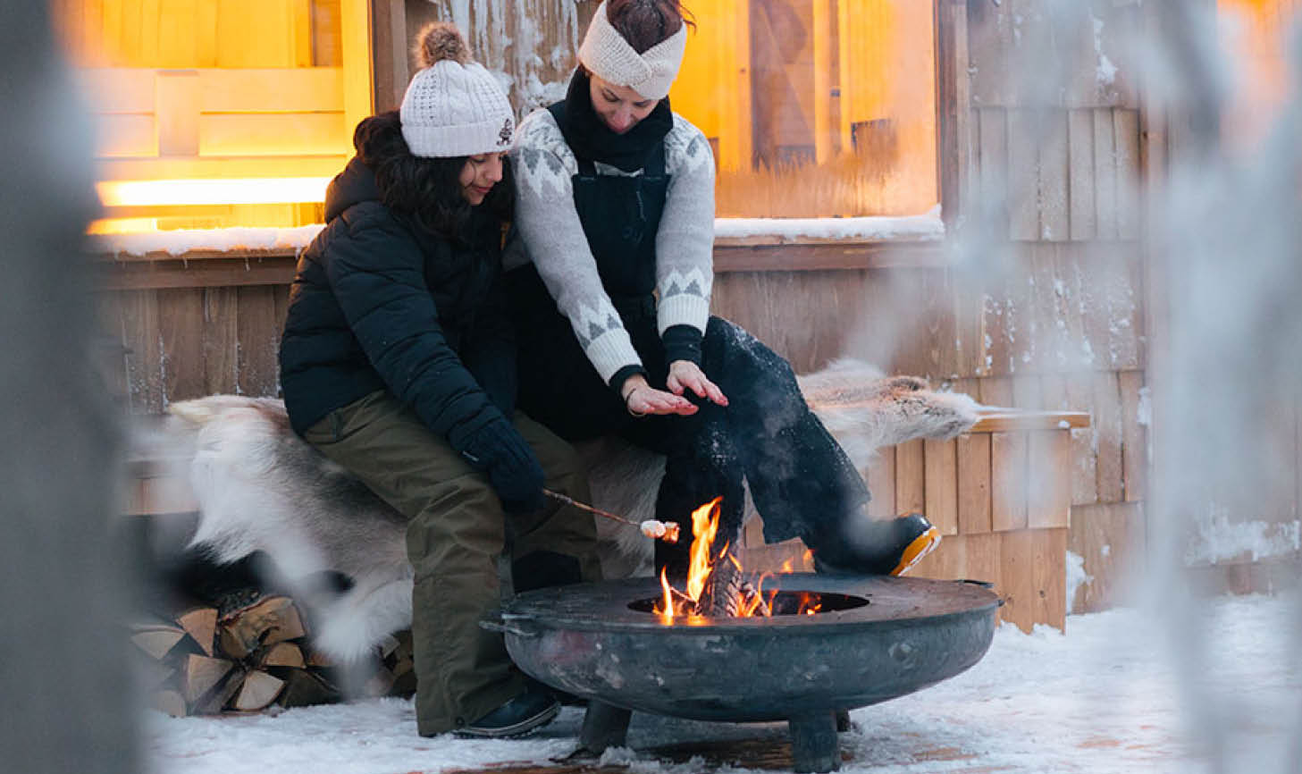 Flytta ut matlagningen i vinter
