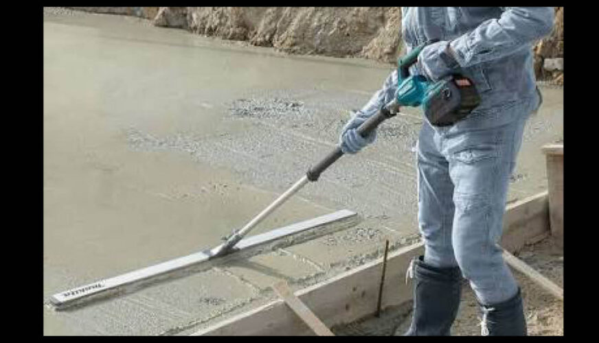 Betongen får batteridrift