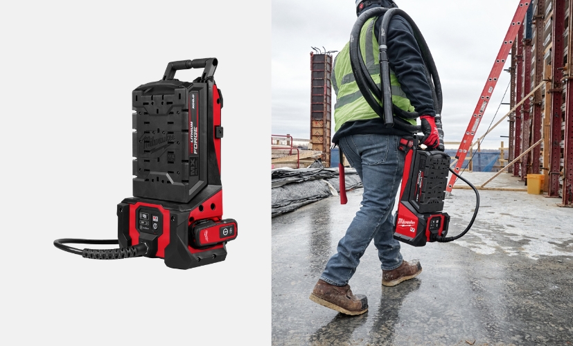 Kraft för stora slangar