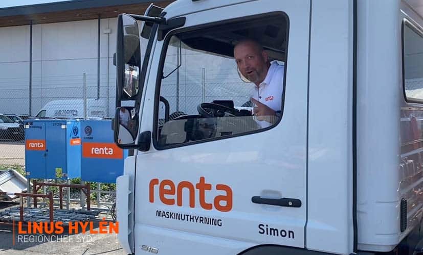 Linus Hylén ny regionchef på Renta Skåne: “Bygga vidare på starka lagkänslan”