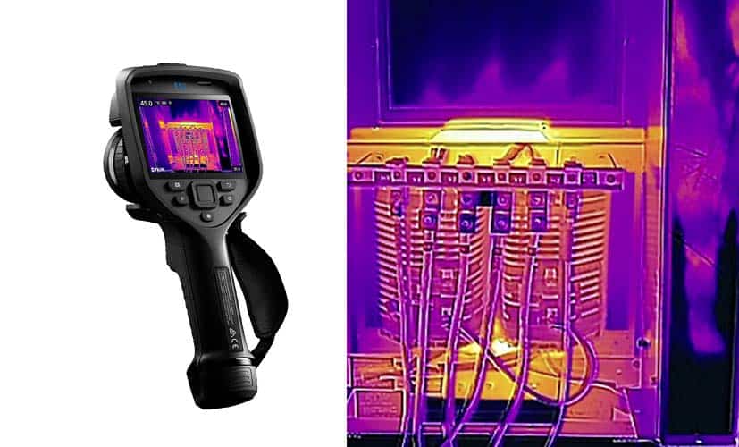 Värmekamera för elektrisk/mekanisk inspektion